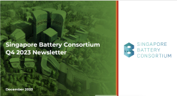 Singapore Battery Consortium Q4 2023 Newsletter